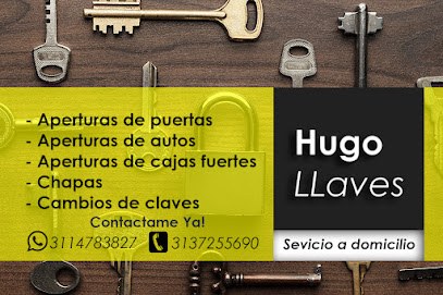 Pieza informativa de Hugo Llaves sobre servicios de cerrajería